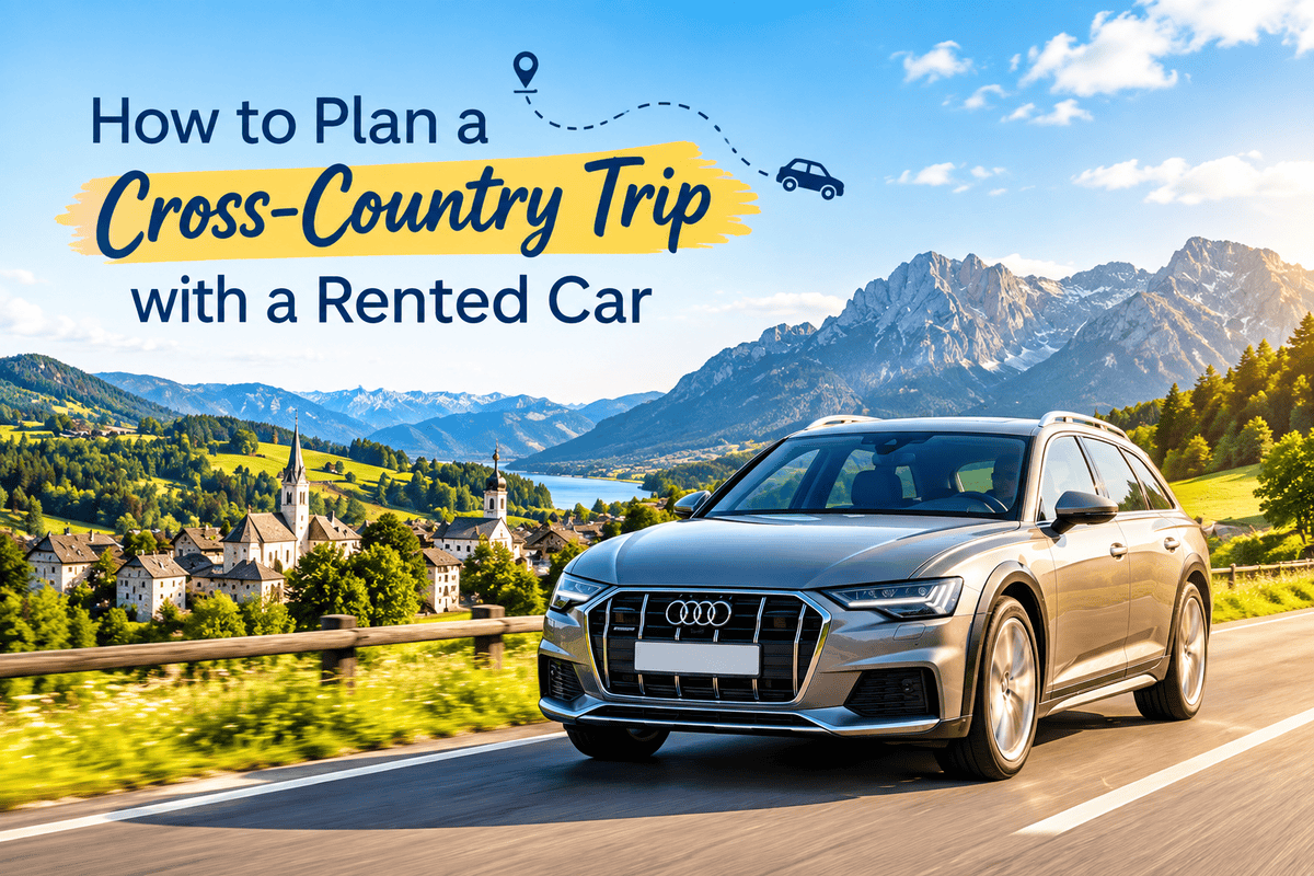 How to Plan a Cross-Country Trip with a Rented Car