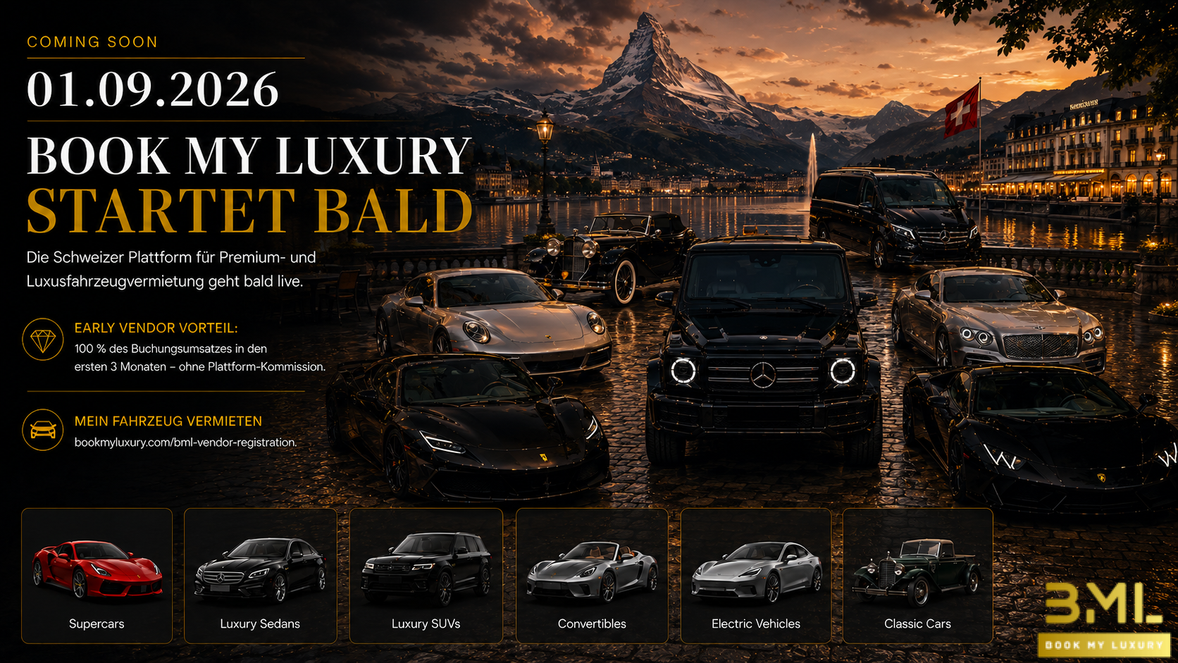 Book My Luxury startet am 01.09.2026